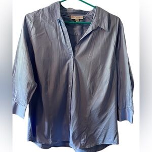 Dana Buchman Light Button Up Blouse